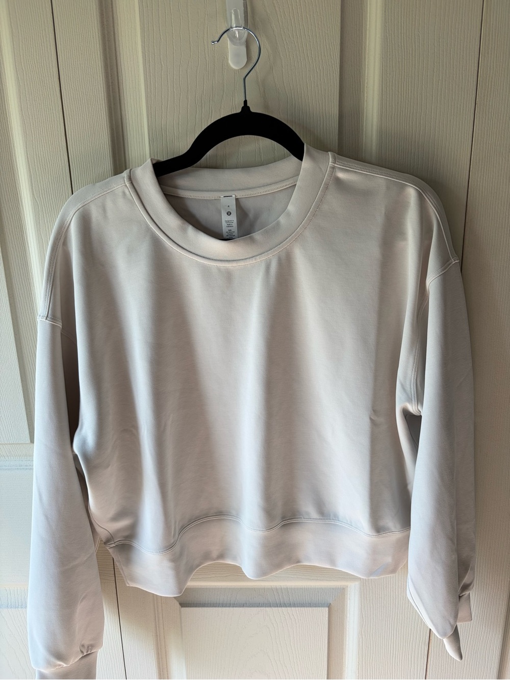 lululemon Softstreme Oversized Crewneck Sweatshirt - Cream